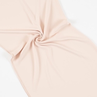 Luxury Plain Crepe Scarf Light Salmon
