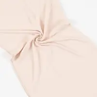 Luxury Plain Crepe Scarf Light Salmon