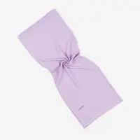Luxury Plain Crepe Scarf Lilac