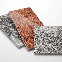 Facing granite slabs