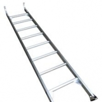 Aluminium Step Ladder with Steel Hook