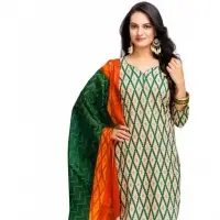 Printed Cotton Dress Material