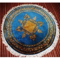 Hand Woven Kashmiri Carpet