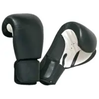 Boxing Gloves Leather (Black)