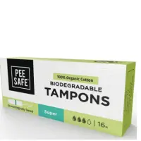 Pee Safe Organic Cotton Tampon (Super)