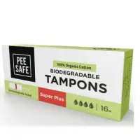 Pee Safe Organic Cotton Tampon (Super plus)