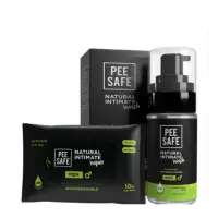 Pee Safe Men's Wash 100ml & Intimate Wipes