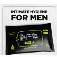 "Pee Safe Biodegradable Intimate Wipes