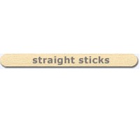 Straight sticks