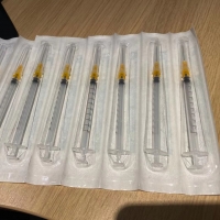 Disposable Syringe Luer Slip 1ml 25g X 1"