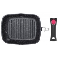 Casting Nonstick Grill Pan With Marble Coating