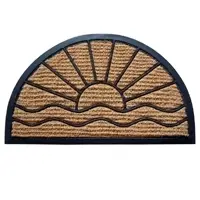 Rubber/coir Moulded Mat-RIB