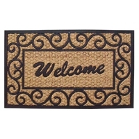 Rubber/coir Moulded Mat-flat