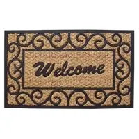 Rubber/coir Moulded Mat-flat