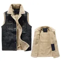 Mens Denim Vest