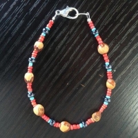 Navajo Ghost Bead Bracelets
