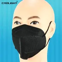 CE1208 Black Civil Use KN95 Protective Mask