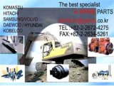 Spare parts for excavators