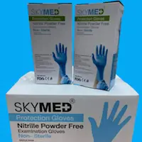 SKYMED Nitrile Examination Gloves