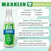 MaxKlen Alcohol-Free Hand Sanitizer - 500 ML