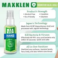 MaxKlen Alcohol-Free Hand Sanitizer - 500 ML