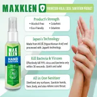 MaxKlen Alcohol-Free Hand Sanitizer - 60 ML