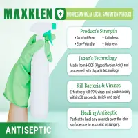 MaxKlen Alcohol-Free Antiseptic - 500 ML