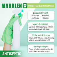 MaxKlen Alcohol-Free Antiseptic - 5.000 ML