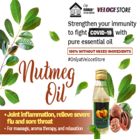 Natural Nutmeg Oil By House Brand - 60 Ml