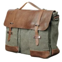 Leather Messenger Bag