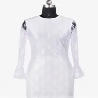 White Lace Wedding Gown