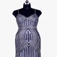 Gray Color Kammy Dress