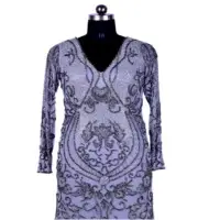 Gray Colour Evening Gown