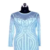 Full Sleeve Evening Gown