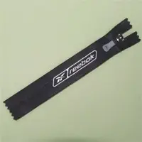 Water Resistant Zipper with Reflective Logo
