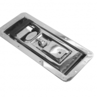 Embedded Lock With Lid - 16 mm