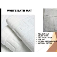 White Bath Mat