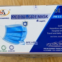Clinical 4-Ply Face Masks (BFE: 99%)