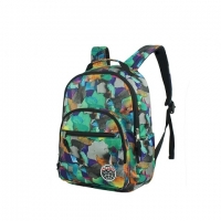 RPET Kids Backpack, Overall Print