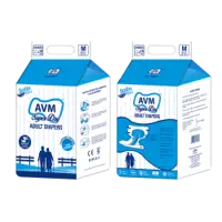 AVM Super Dry Comfort Medium Adult Diapers