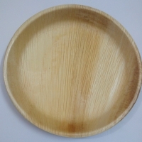 100% Organic One Time Plate - Round