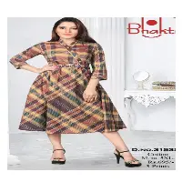 Printed Rayon Kurti