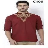 Men's Cottonsilk Kurta