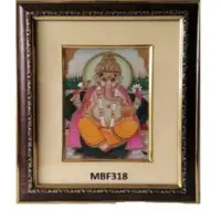 Lord Ganesha Wooden Frame