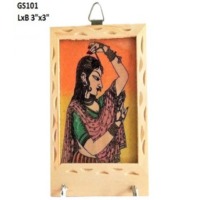 Rajasthani Girl Keychain Hooklet