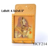 Rajasthani Girl Keychain Hooklet