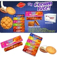 Big Cream Bite Cream Sandwich Biscuits