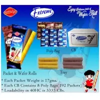 Extreme Cream Wafer Rolls