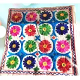 Cotton Emroided Cushion Cover