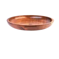 Wide Wooden Plate
